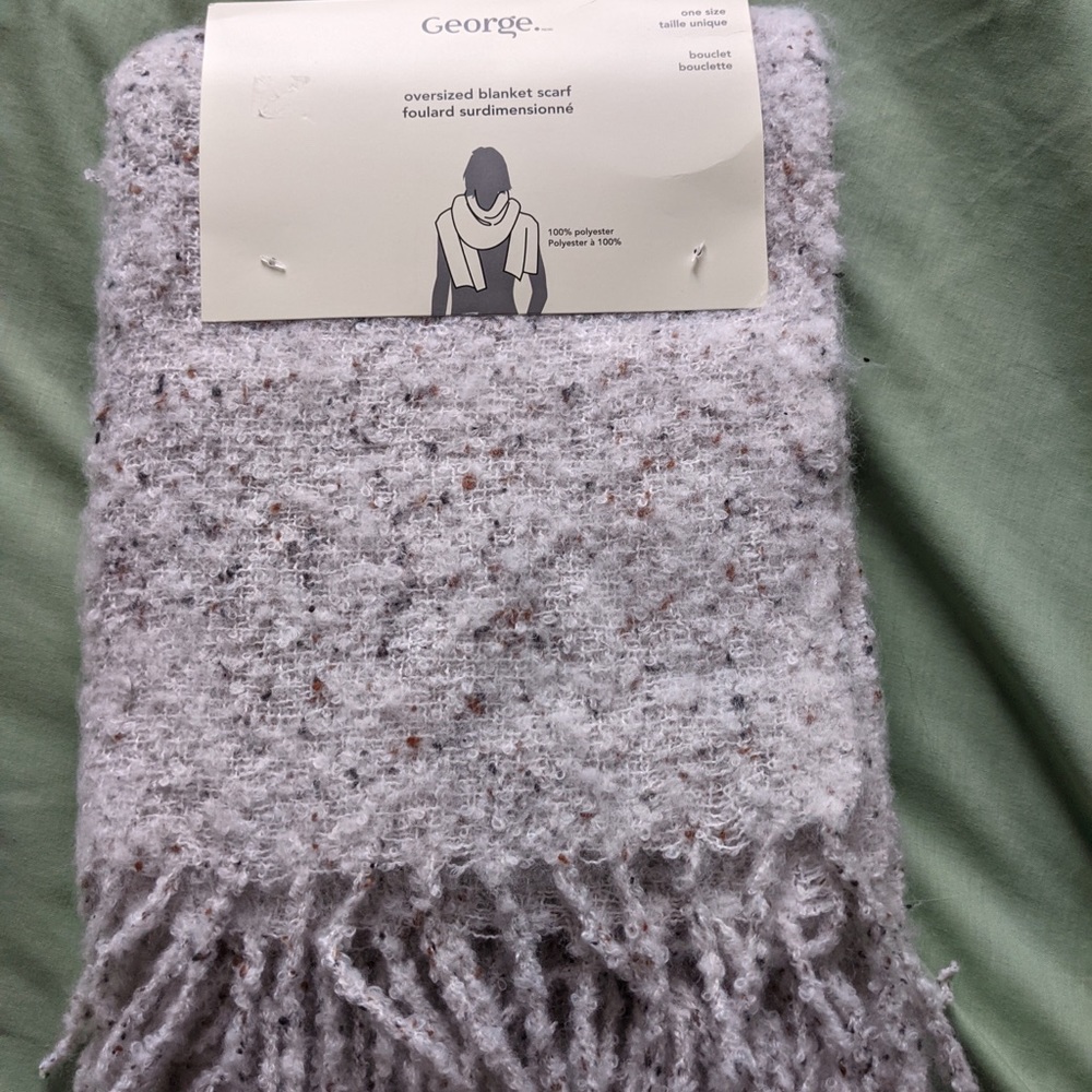 George oversized blanket scarf